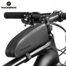 black_ROCKBROS Bicycle Bag 600D Waterproof Fabric Cycling Top Front Tube Frame Bag Large Capacity MT black_ROCKBROS Bicycle Bag 600D Waterproof Fabric Cycling Top Front Tube Frame Bag Large Capacity MT