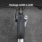 black_ROCKBROS Bicycle Bag 600D Waterproof Fabric Cycling Top Front Tube Frame Bag Large Capacity MT