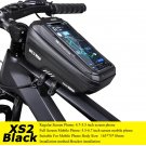 XS2 black logo_WILD MAN Bicycle Bag 5.5-6.6 Inch Phone Bag Waterproof Front Frame Bag Sensitive Touc XS2 black logo_WILD MAN Bicycle Bag 5.5-6.6 Inch Phone Bag Waterproof Front Frame Bag Sensitive Touc