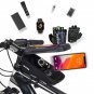 XS2 red logo_WILD MAN Bicycle Bag 5.5-6.6 Inch Phone Bag Waterproof Front Frame Bag Sensitive Touch