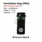 PB4 Green Black_ULAC MTB Front Bar Kettle Pouch Heat Insulated Road Bike Water Bottle Bag Cycling Ge PB4 Green Black_ULAC MTB Front Bar Kettle Pouch Heat Insulated Road Bike Water Bottle Bag Cycling Ge