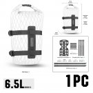 White-6.5L-1PC_Rhinowalk Bicycle Front Fork Bag 6.5L Waterproof Bikepacking Bag With Mounting Base T