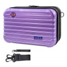 Purple_ZUKKA Bicycle 8 Inch Frame Bag Hard Case Plastic ABS Suitable for Brompton Large Waterproof S