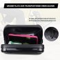 Silver_ZUKKA Bicycle 8 Inch Frame Bag Hard Case Plastic ABS Suitable for Brompton Large Waterproof S