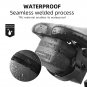 Orange_Rhinowalk Bicycle Saddle Bag Small 0.4L Waterproof Tail Bag Portable Bike Seatpost Bag Univer