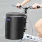 L_Large Bicycle Front Basket Bag Pet Dog Bag Detachable Waterproof Cover Basket For E-bike Scooter U