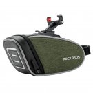 C52-1_ROCKBROS Bicycle Saddle Bag Portable Waterproof Cycling Seat Tail Pouch Ciclismo Seatpost Back