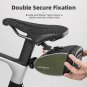 C52-1_ROCKBROS Bicycle Saddle Bag Portable Waterproof Cycling Seat Tail Pouch Ciclismo Seatpost Back