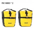Yellow 20L 2Pcs_Rhinowalk 2023 New 20L Waterproof Bicycle Pannier Bag Bike Accessories Portable Bik Yellow 20L 2Pcs_Rhinowalk 2023 New 20L Waterproof Bicycle Pannier Bag Bike Accessories Portable Bik