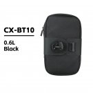 Black_CXWXC Lockable Bicycle Seat Pack MTB Road Bike boa System Waterproof Saddle Bag 0.6L Large Cap