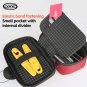 Fluorescent Yellow_CXWXC Lockable Bicycle Seat Pack MTB Road Bike boa System Waterproof Saddle Bag 0