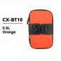 Orange_CXWXC Lockable Bicycle Seat Pack MTB Road Bike boa System Waterproof Saddle Bag 0.6L Large Ca