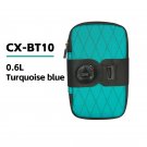 Turkiye Blue_CXWXC Lockable Bicycle Seat Pack MTB Road Bike boa System Waterproof Saddle Bag 0.6L La