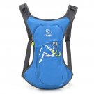 Light Blue_Waterproof Bicycle Bag Hiking Ultralight Climbing Backpack Men Women Bike Cycling Knapsac