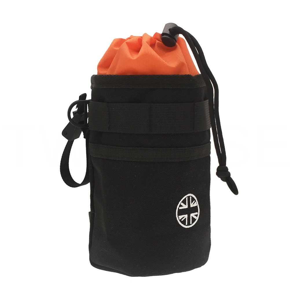 Black Orange Bag_TWTOPSE British Flag Folding Bike Bag For Brompton 3SIXTY Fnhon SP8 Water Resistant
