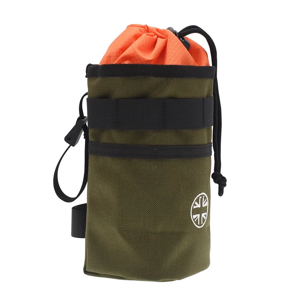 Green Orange Bag_TWTOPSE British Flag Folding Bike Bag For Brompton 3SIXTY Fnhon SP8 Water Resistant