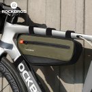 ROCKBROS Bicycle Frame Tube Bag Reflective 1.7L Bike Top Bottom Tube Bag Frame Bag Large Capacity MT ROCKBROS Bicycle Frame Tube Bag Reflective 1.7L Bike Top Bottom Tube Bag Frame Bag Large Capacity MT