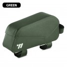 green_WEST BIKING Bicycle Magnetic Lid Top Tube Bag With Bolts Mounted & Straps MTB Road Bike Wa green_WEST BIKING Bicycle Magnetic Lid Top Tube Bag With Bolts Mounted & Straps MTB Road Bike Wa