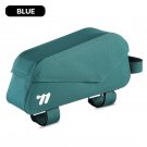 Peacock Blue_WEST BIKING Bicycle Magnetic Lid Top Tube Bag With Bolts Mounted & Straps MTB Road Peacock Blue_WEST BIKING Bicycle Magnetic Lid Top Tube Bag With Bolts Mounted & Straps MTB Road