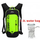 green 2L water bag_INOXTO 6L Cycling Bag Men's Women Riding Waterproof Breathable Bicycle Backpack,B