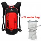Red 2L water bag_INOXTO 6L Cycling Bag Men's Women Riding Waterproof Breathable Bicycle Backpack,Bic Red 2L water bag_INOXTO 6L Cycling Bag Men's Women Riding Waterproof Breathable Bicycle Backpack,Bic