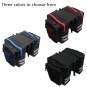 Rainproof cover_Cycling Double Side Rear Rack Bike Trunk Bag Mountain Road Bicycle Tail Seat Pannier