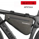 AS-017-1 8L_ROCKBROS 8L MTB Road Bike Bags Triangle Bag Pouch Reflective Rainproof Pannier Portable 