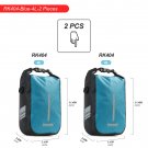 Blue-4L-2pcs_Rhinowalk Bike Quick Release Fork Bag 2 Piece Waterproof 4L 6L Cycling Bicycle Front Pa