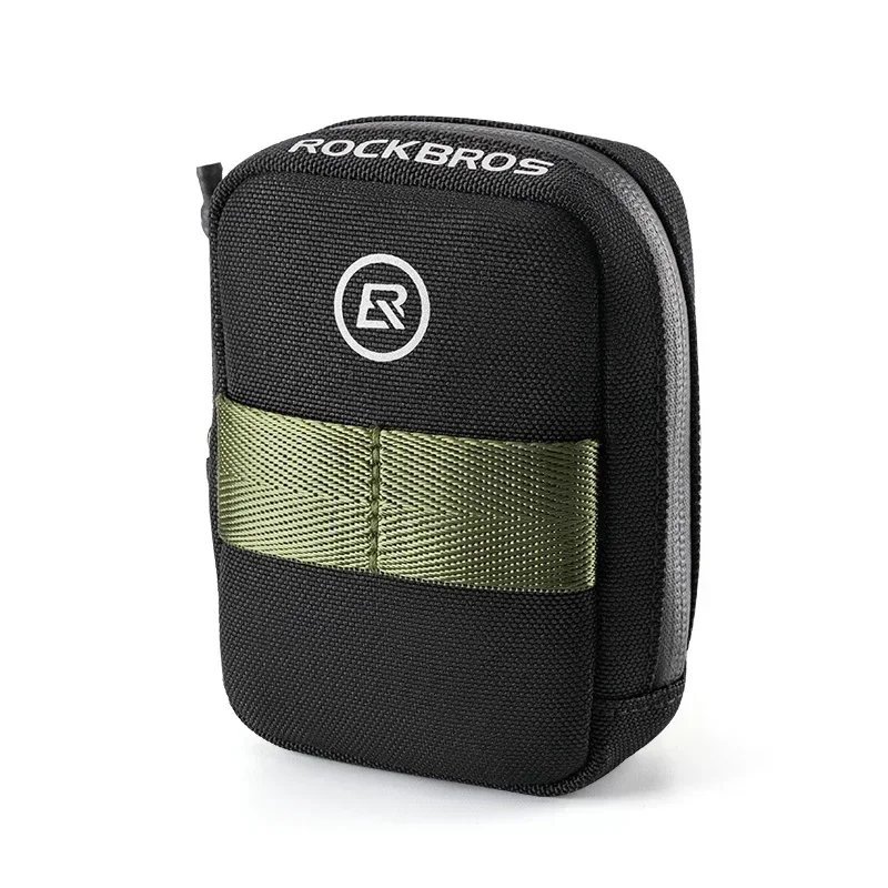F006-1_ROCKBROS Bicycle Saddle Bag 0.35L Mini Portable Tail Bag MTB Mountain Road Bike Tool kit Repa