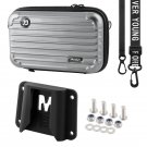 Model A Gray_MUQZI Bike Bag Bicycle Front Storage Bag for Brompton Folding Bicycle Bag Carrier Block