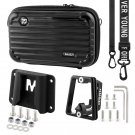 Model B Black_MUQZI Bike Bag Bicycle Front Storage Bag for Brompton Folding Bicycle Bag Carrier Bloc