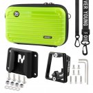 Model B Green_MUQZI Bike Bag Bicycle Front Storage Bag for Brompton Folding Bicycle Bag Carrier Bloc