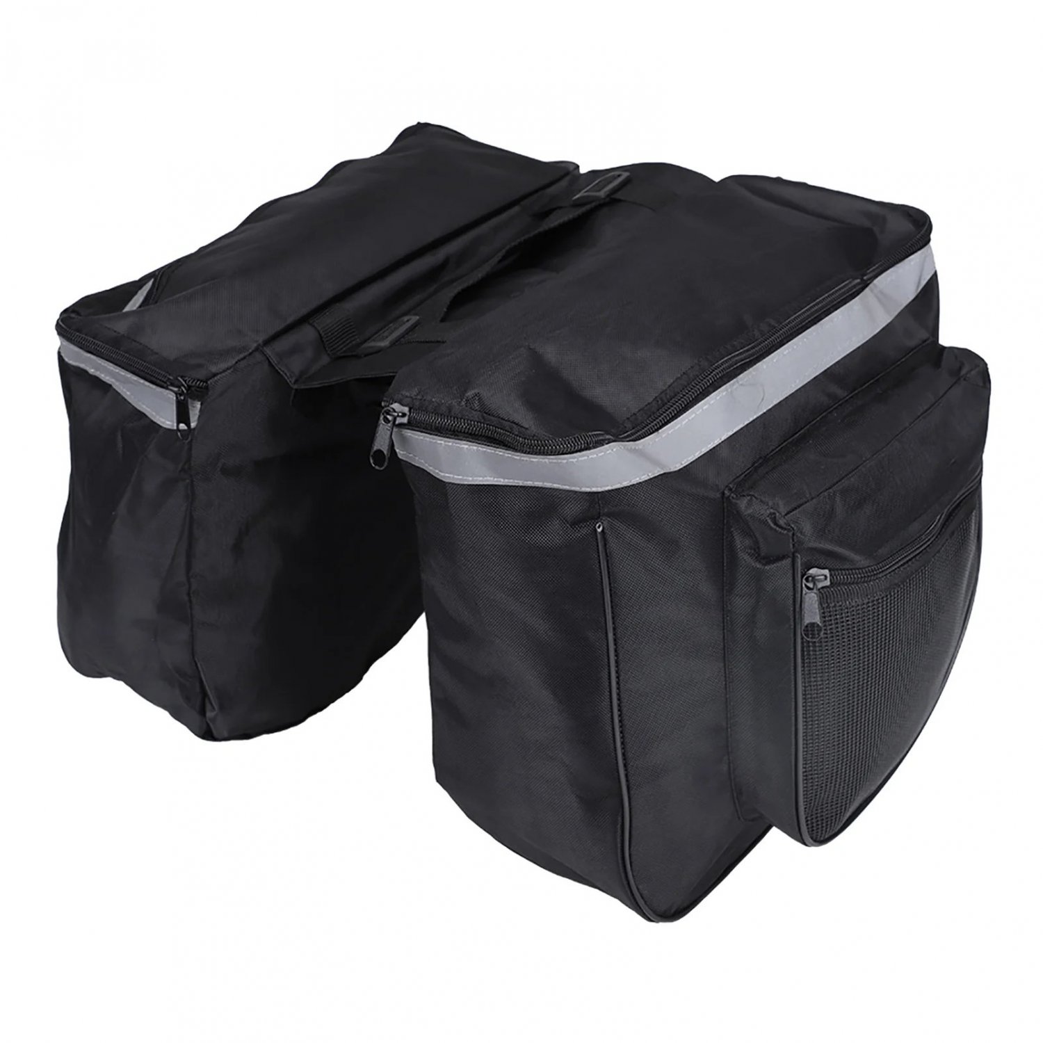 25L Bicycle Rack Rear Bag Double Side Bag Waterproof Mountain Road Bike Tail Carrier Trunk Pouch Bik