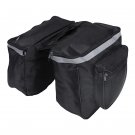 25L Bicycle Rack Rear Bag Double Side Bag Waterproof Mountain Road Bike Tail Carrier Trunk Pouch Bik