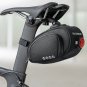 C40_ROCKBROS Rainproof Bag Shockproof Bicycle Saddle Bag For Reflective Large Capacity Seat Post Tai
