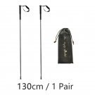 C 130cm 1 pair_HEALING Ultra Light 115G Trekking Pole Carbon Folding Hiking Stick Collapsible Hiking