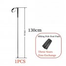 1pcs 130cm_Ultra Light 115G Trekking Pole Carbon Folding Hiking Stick Collapsible Hiking Poles Trekk