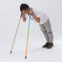 110cm-1 PC_100% Full Carbon Hiking Poles Folding Ultra-light 5-Section Hiking Trekking Portable Trav