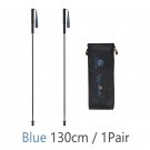 E1 130cm-1 Pair_100% Full Carbon Hiking Poles Folding Ultra-light 5-Section Hiking Trekking Portable