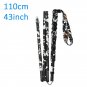 1PC 43inch_5-Sections Folding Hiking Poles Carbon Fiber Telescopic Poles Lightweight Portable Trekki