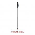 Black  1pc 110cm_Ultra Light Weight Trekking Poles Foldable Hiking Sticks Carbon Fiber Hiking Poles 