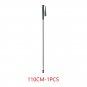 Black 1pc 110cm_Ultra Light Weight Trekking Poles Foldable Hiking Sticks Carbon Fiber Hiking Poles