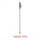 Black  1pc 130cm_Ultra Light Weight Trekking Poles Foldable Hiking Sticks Carbon Fiber Hiking Poles 