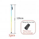 1pcs 120cm_Full Set Of Carbon Fiber 5 Sections Folding Trekking Poles Ultra-Light And Portable Trekk