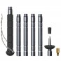 G07_Trekking Pole Multifunctional Aluminum Walking Sticks New Folding Outdoor Camping Hiking Stick A