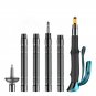 G07_Trekking Pole Multifunctional Aluminum Walking Sticks New Folding Outdoor Camping Hiking Stick A