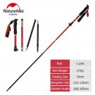 Red - 1 pole_Naturehike Trekking Poles Folding Hiking Stick Collapsible Hiking Poles Trekking Stick 