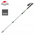 Men army green_Naturehike 1pcs Adult Child Alpenstocks Ultralight Trekking Folding Pole Walking Hiki