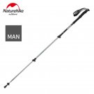 Men black_Naturehike 1pcs Adult Child Alpenstocks Ultralight Trekking Folding Pole Walking Hiking St