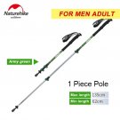 1 Piece Green Large_Naturehike Outdoor Walking Stick Aluminum Alloy Alpenstock Telescopic Hiking Tre